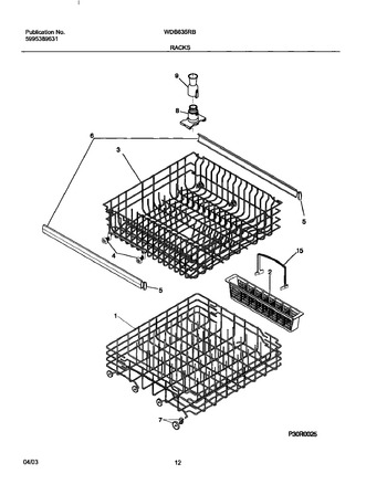 Diagram for WDB635RBS0