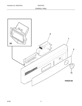 Diagram for WDB745RES0