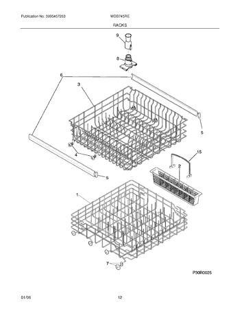 Diagram for WDB745RES0