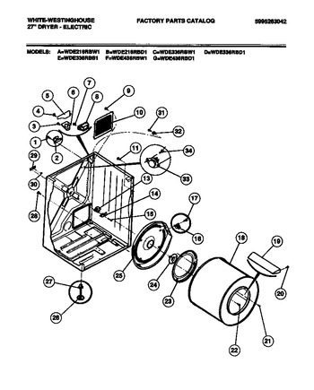 Diagram for WDE436RBD1