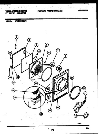 Diagram for WDE436RBW0