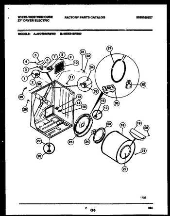 Diagram for WDE646RBSD0