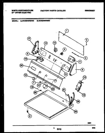 Diagram for WDE646RBSD0