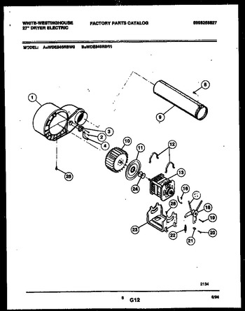 Diagram for WDE646RBSD0