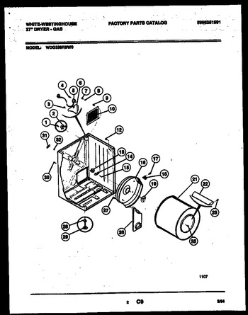 Diagram for WDG336RBD0