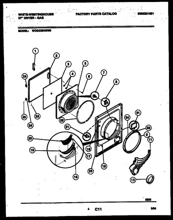 Diagram for WDG336RBD0