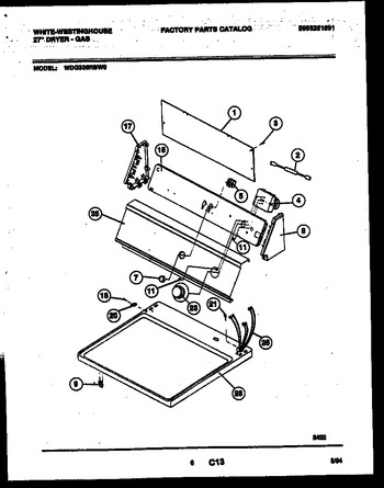 Diagram for WDG336RBD0