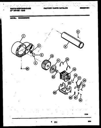 Diagram for WDG336RBD0