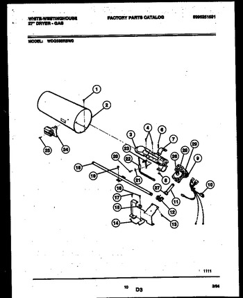 Diagram for WDG336RBD0