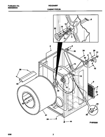 Diagram for WDG546RFS0