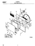 Diagram for 03 - Front Panel/lint Filter