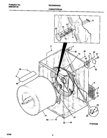 Diagram for WDG546RGS0