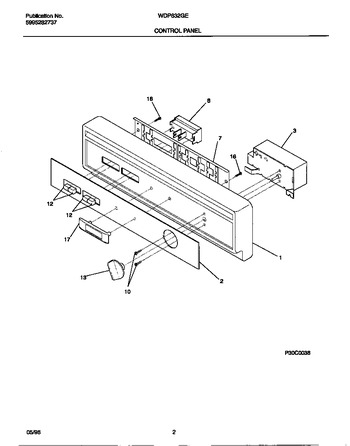 Diagram for WDP632GER0