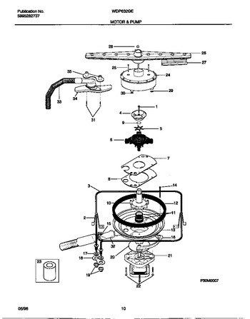 Diagram for WDP632GER0