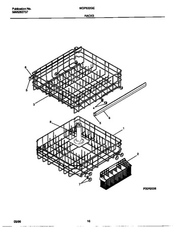 Diagram for WDP632GER0