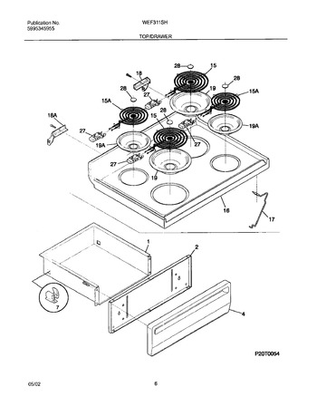 Diagram for WEF311SHWA