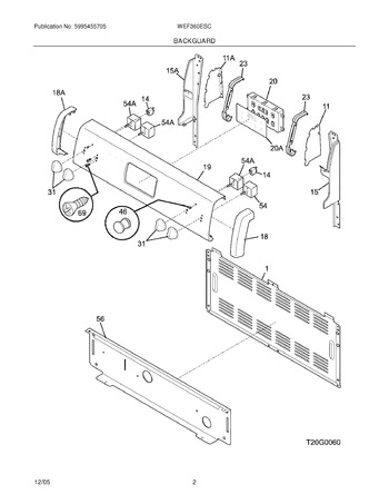 Diagram for WEF360ESC