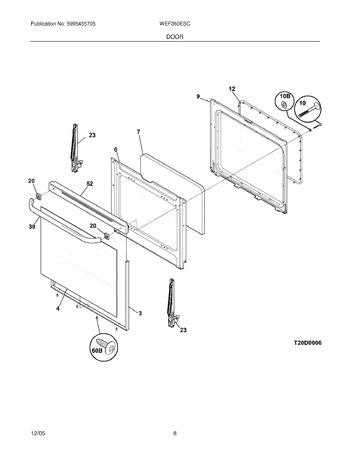 Diagram for WEF360ESC