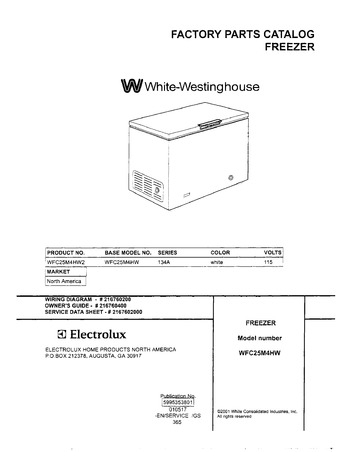 Diagram for WFC25M4HW2