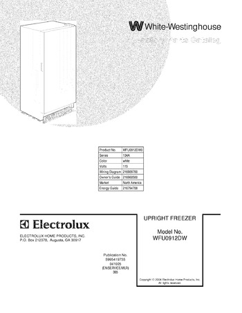 Diagram for WFU0912DW0