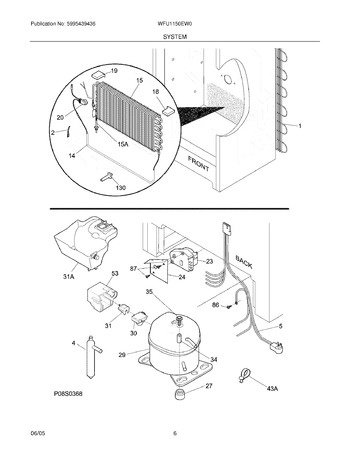 Diagram for WFU1150EW0