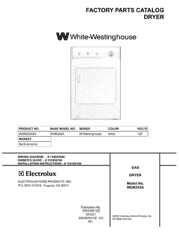 Diagram for WGR242AS4