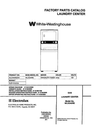 Diagram for WLXG42REW3