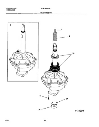 Diagram for WLXG42REW3