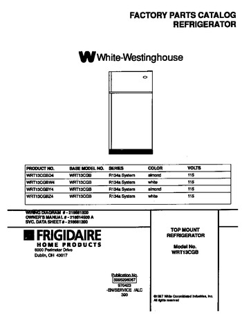 Diagram for WRT13CGBW4