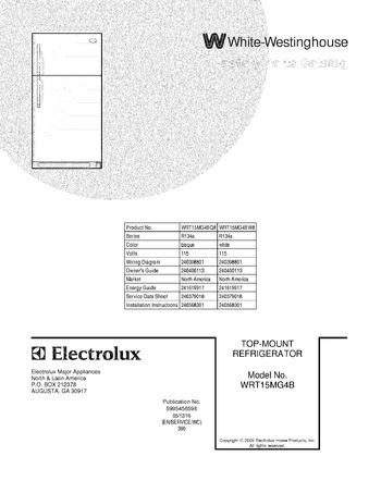 Diagram for WRT15MG4BQ8