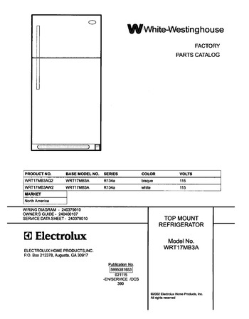 Diagram for WRT17MB3AW2