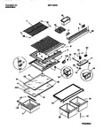 Diagram for 04 - Shelves, Controls, Divider, Mullion