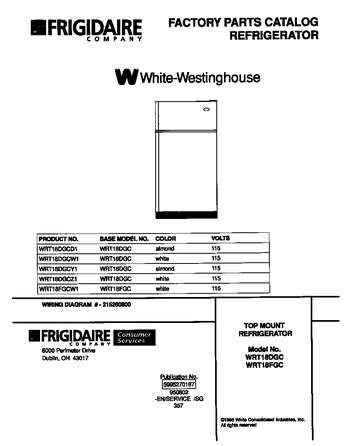 Diagram for WRT18FGCW1