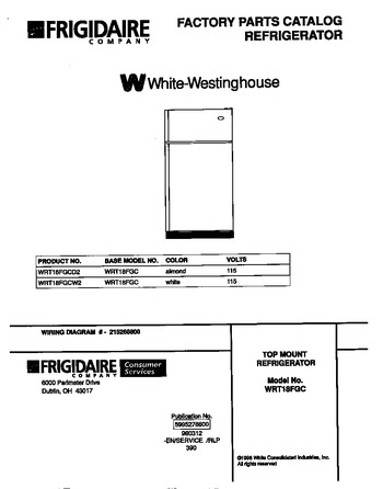 Diagram for WRT18FGCW2