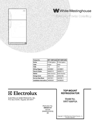 Diagram for WRT18MP5AQ8