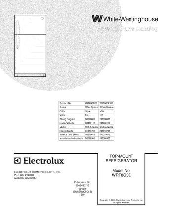 Diagram for WRT8G3EW2