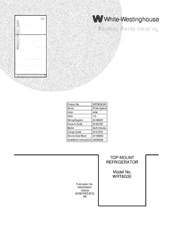 Diagram for WRT8G3EWH