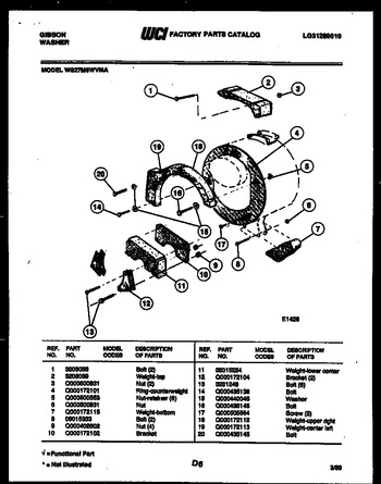 Diagram for WS27M6WVMA