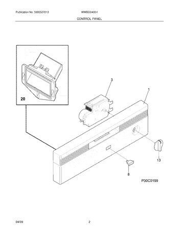 Diagram for WWBD2400HW0