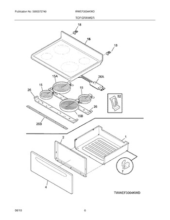 Diagram for WWEF3004KWD