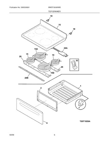 Diagram for WWEF3006KWB