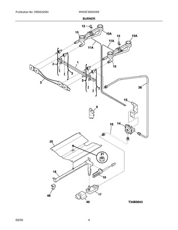 Diagram for WWGF3000KWB