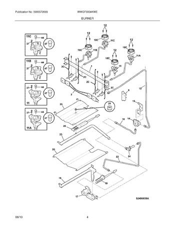 Diagram for WWGF3004KWE