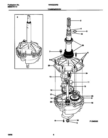 Diagram for WWS233RBW0