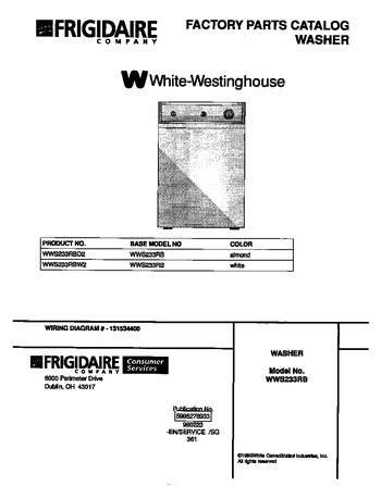 Diagram for WWS233RBD2