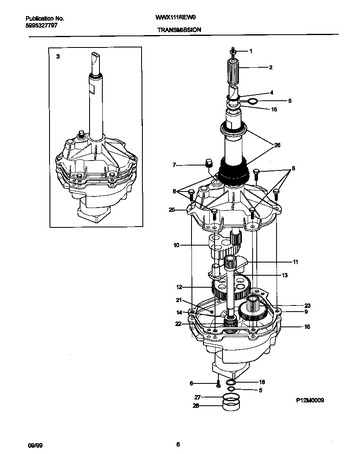 Diagram for WWX111REW0