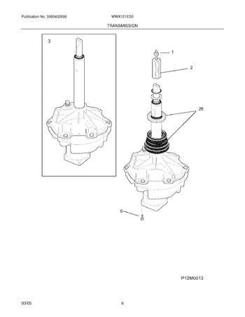 Diagram for WWX121ES0