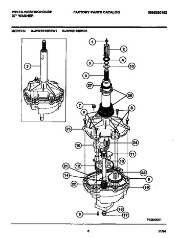 Diagram for WWX123RBD1