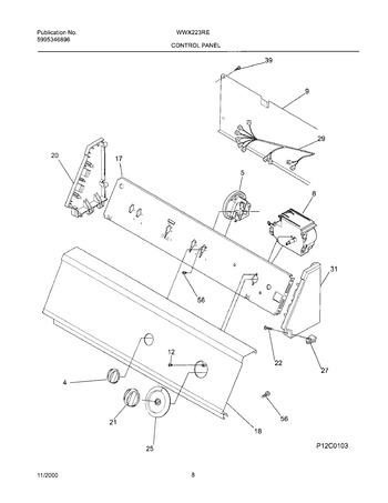 Diagram for WWX223REW1