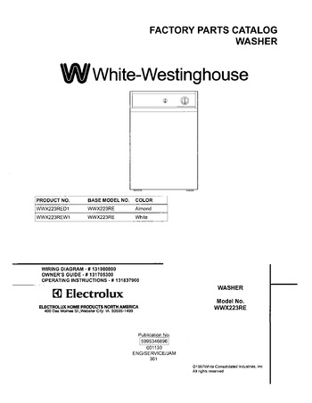 Diagram for WWX223REW1